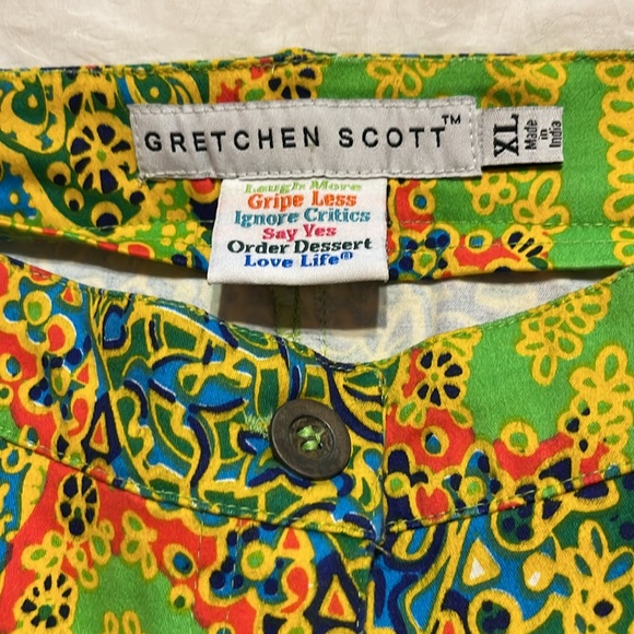 Gretchen Scott Designs Multicolor Patterned Pants - Picture 4 of 9